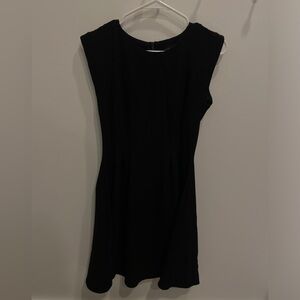 Simple Black Mini Dress Formal